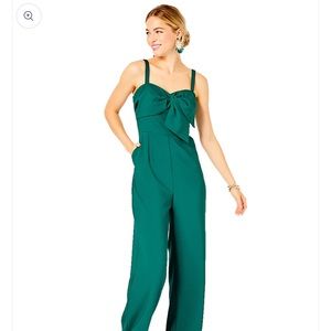 Lilly Pulitzer aka is Jumpsuit in size 12. The color is Hosta Green.